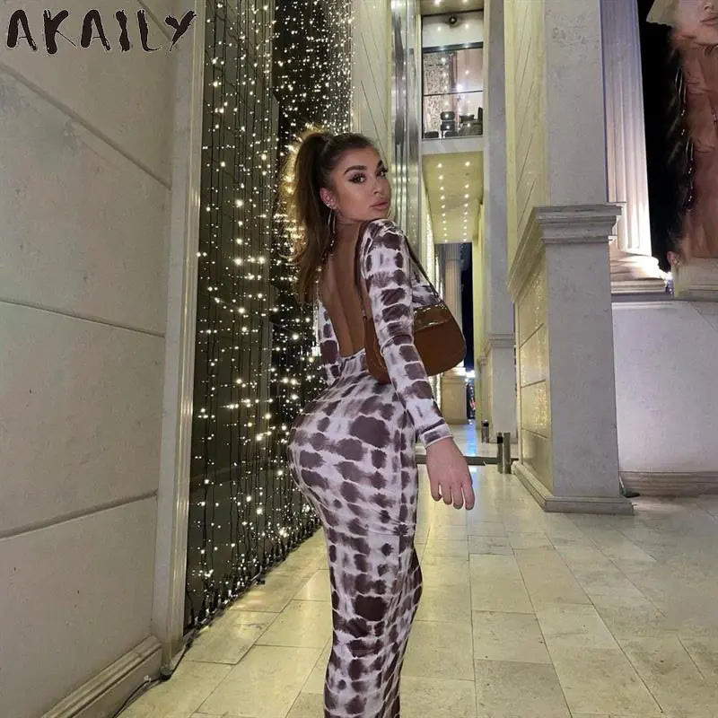 Summer Streetwear Print Dress Rieworkes