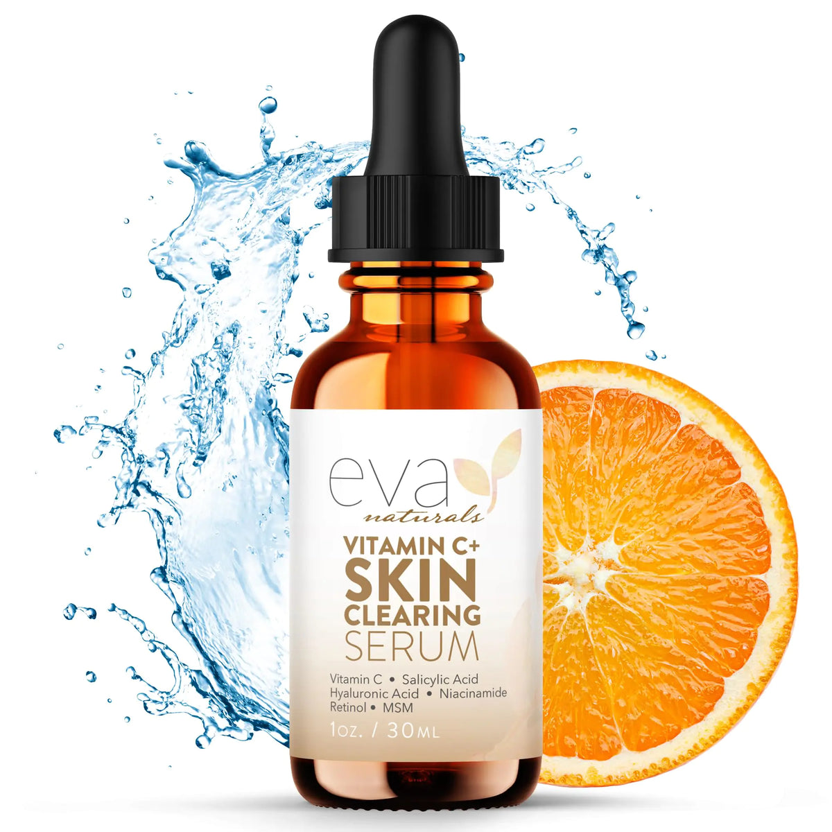 Vitamin C Serum for Face - Skin Clearing Serum with Salicylic Acid Retinol, Niacinamide and Hyaluronic Acid - Skin Brightening Acne Serum - Anti Aging Dark Spot Treatment(1 oz) 1 Fl Oz (Pack of 1) Rieworkes