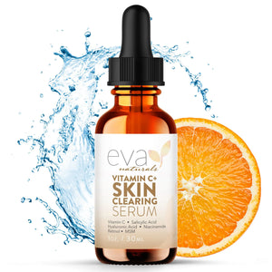 Vitamin C Serum for Face - Skin Clearing Serum with Salicylic Acid Retinol, Niacinamide and Hyaluronic Acid - Skin Brightening Acne Serum - Anti Aging Dark Spot Treatment(1 oz) 1 Fl Oz (Pack of 1) Rieworkes