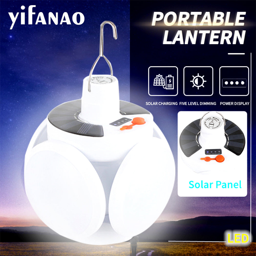 Solar Outdoor Lantern Emergency Lamp Rieworkes