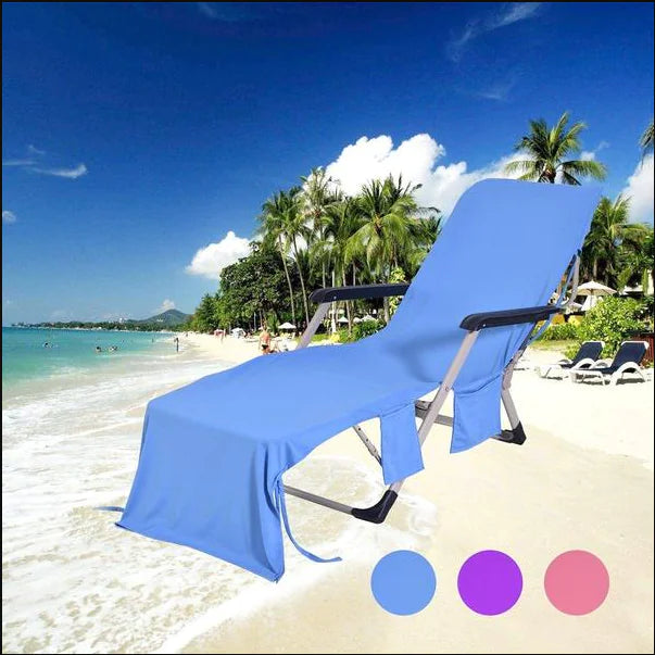 Beach Chair Cover and Towel Mat for Lounge Chairs Mimarta