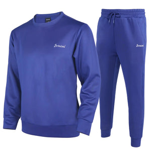 Brimisal Mens Tracksuits 2 Piece Sets Outfits For Men Sweatsuits Long Sleeve Crewneck Pullover Active Jogging Sportswear Mimarta