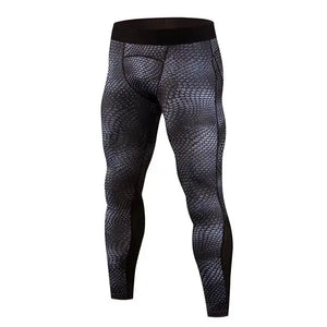 Men's Compression Running Tights: New Fitness Gym Leggings Rieworkes