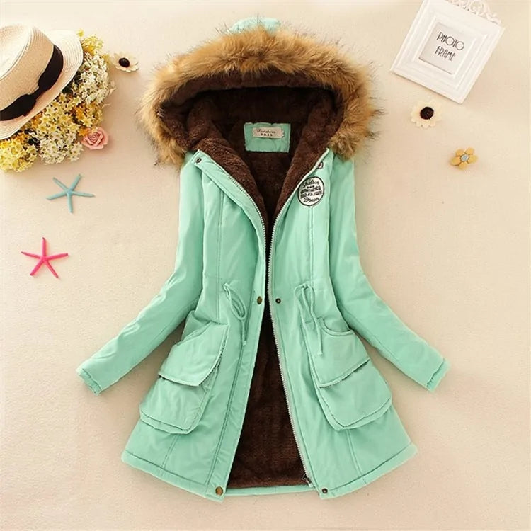 Women's Preppy Style Winter Coat Rieworkes