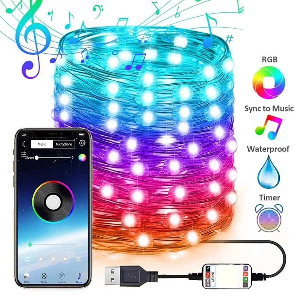 LED Christmas Tree Smart Lights Rieworkes
