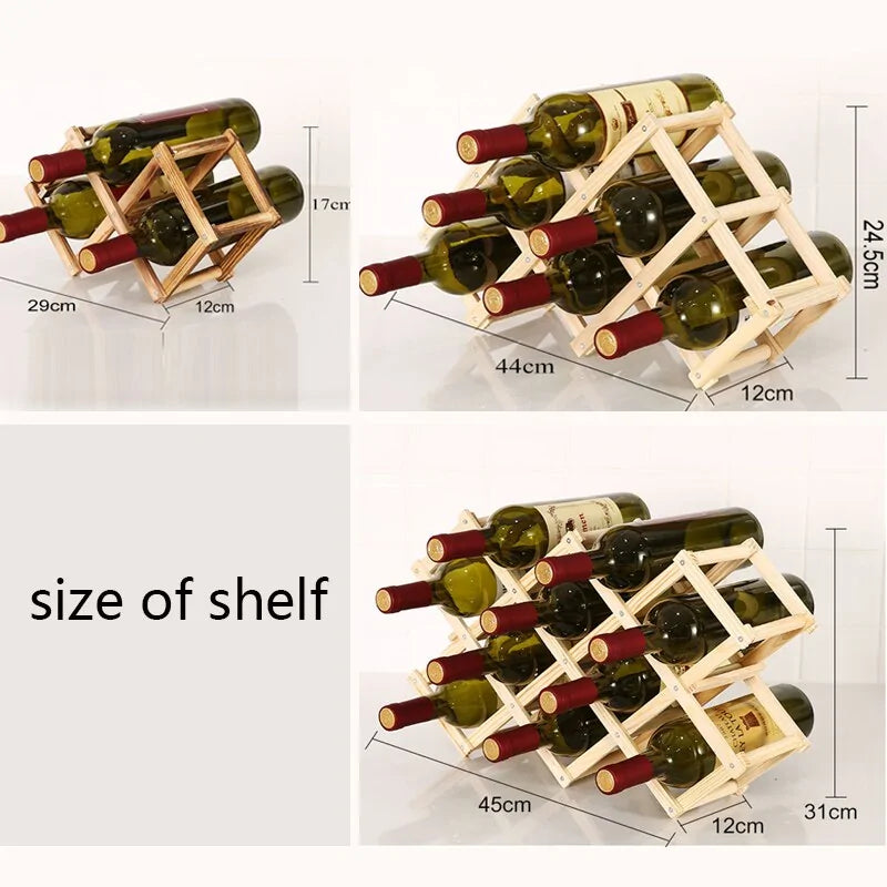 Wooden Wine Rack Rieworkes