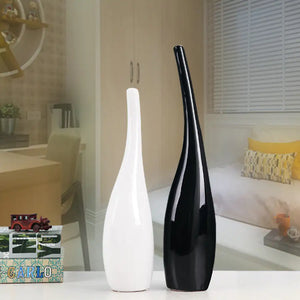 Nordic Gold Plating Ceramic Vases Model Room Home Decor Rieworkes