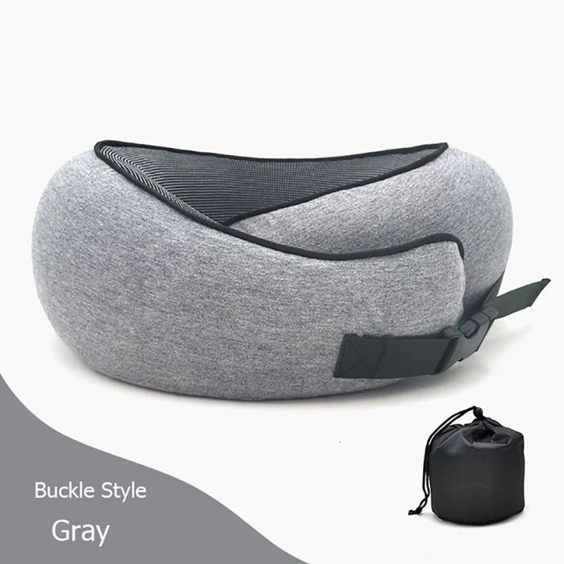 Memory Foam Travel Neck Pillow Rieworkes