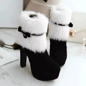 Boots Christmas High Heels Rieworkes
