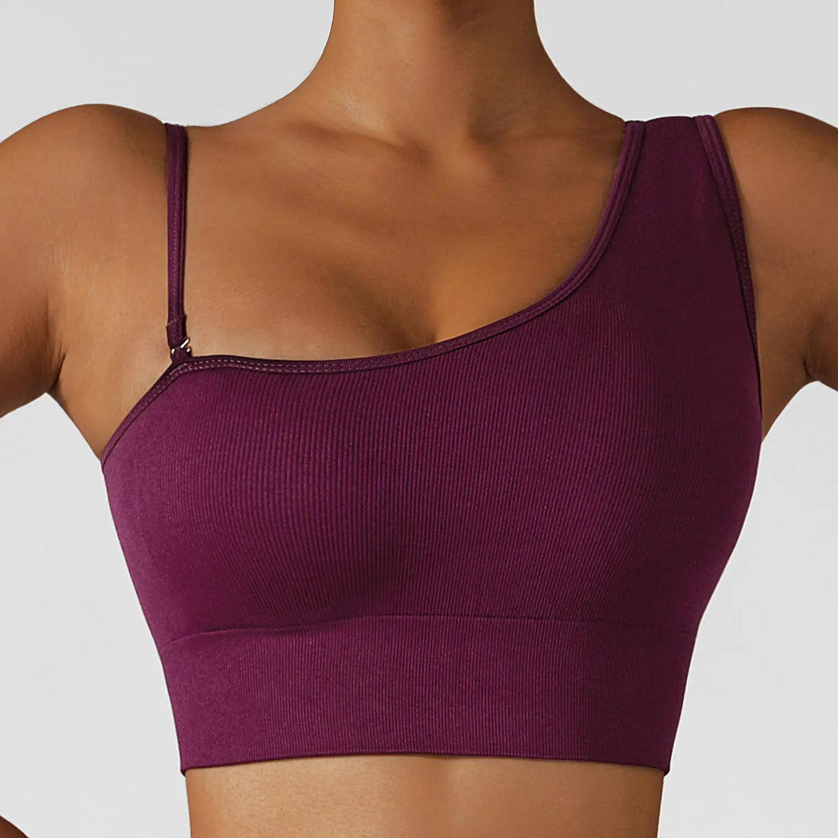 Summer Sexy Oblique Shoulder Yoga Clothes Tops Rieworkes
