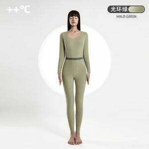Seamless Thermal Underwear Set for Couples (Winter) Mimarta