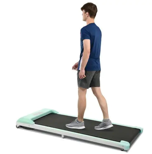 2 In 1 Under Desk Electric Treadmill 2.5HP, Remote Control, Display, Walking Jogging Running Machine Fitness Equipment For Home Gym Office Mimarta