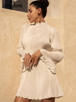 Women Elegant Long Sleeve Streetwear Rieworkes
