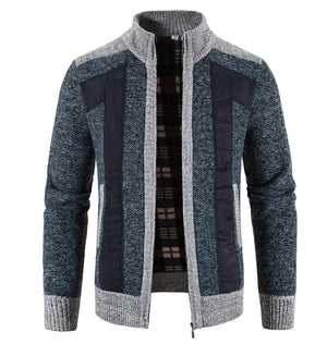 Men’s Stand Collar Plush Sweater Rieworkes