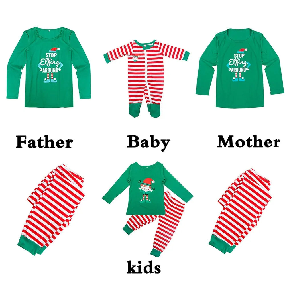 2020 Christmas Family Pajamas Set: Matching Winter Outfits Rieworkes