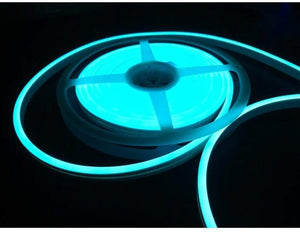 1M 2M 3M 5M 12V Flexible Sign Neon Lights Silicone Tube LED Strip Waterproof USA Rieworkes