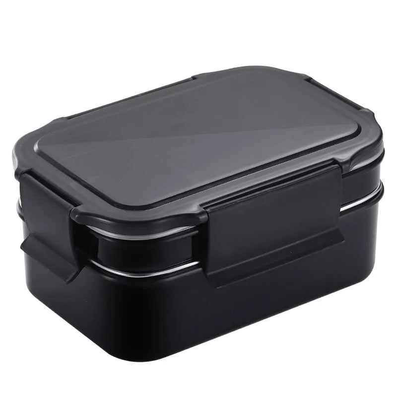 Stainless Steel Two-Layer Lunch Box Rieworkes