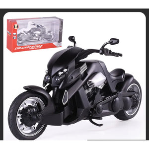 Alloy Motorcycle Toy – with Realistic Simulation Rieworkes