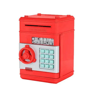 Electronic Piggy Bank ATM Mini Money Box Safety Password Chewing Coin Cash Deposit Machine Christmas Gift for Children Kids Rieworkes