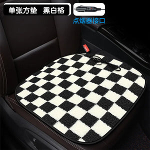 Heated Square Car Seat Cushion for Winter Decor Mimarta