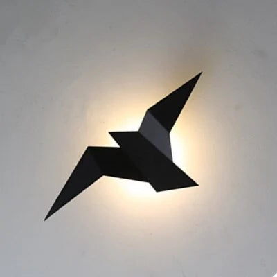 Nordic Iron Bird Wall Lamp for Home Decor Rieworkes
