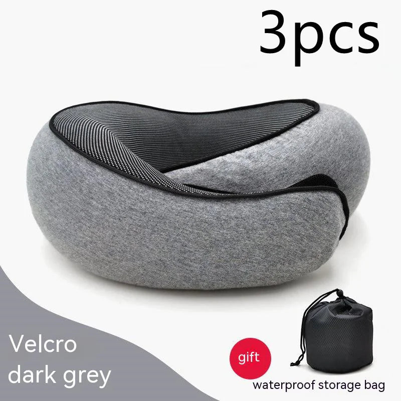 Memory Foam Travel Neck Pillow Rieworkes