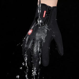 Winter Gloves Touch Screen Riding Motorcycle Sliding Waterproof Sports Gloves With Fleece Mimarta