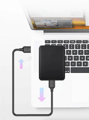 USB 3.0 A Male to A Male Cable Data Transfer Super Speed Power Charger Metal 6FT Rieworkes