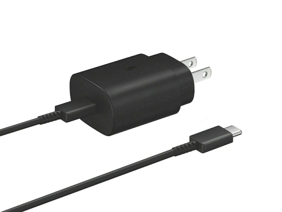25W Type USB-C Super Fast Wall Charger +6FT Cable For Samsung Galaxy S20 S21 S22 Rieworkes