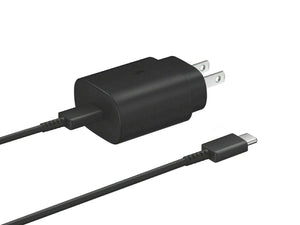 25W Type USB-C Super Fast Wall Charger +6FT Cable For Samsung Galaxy S20 S21 S22 Rieworkes