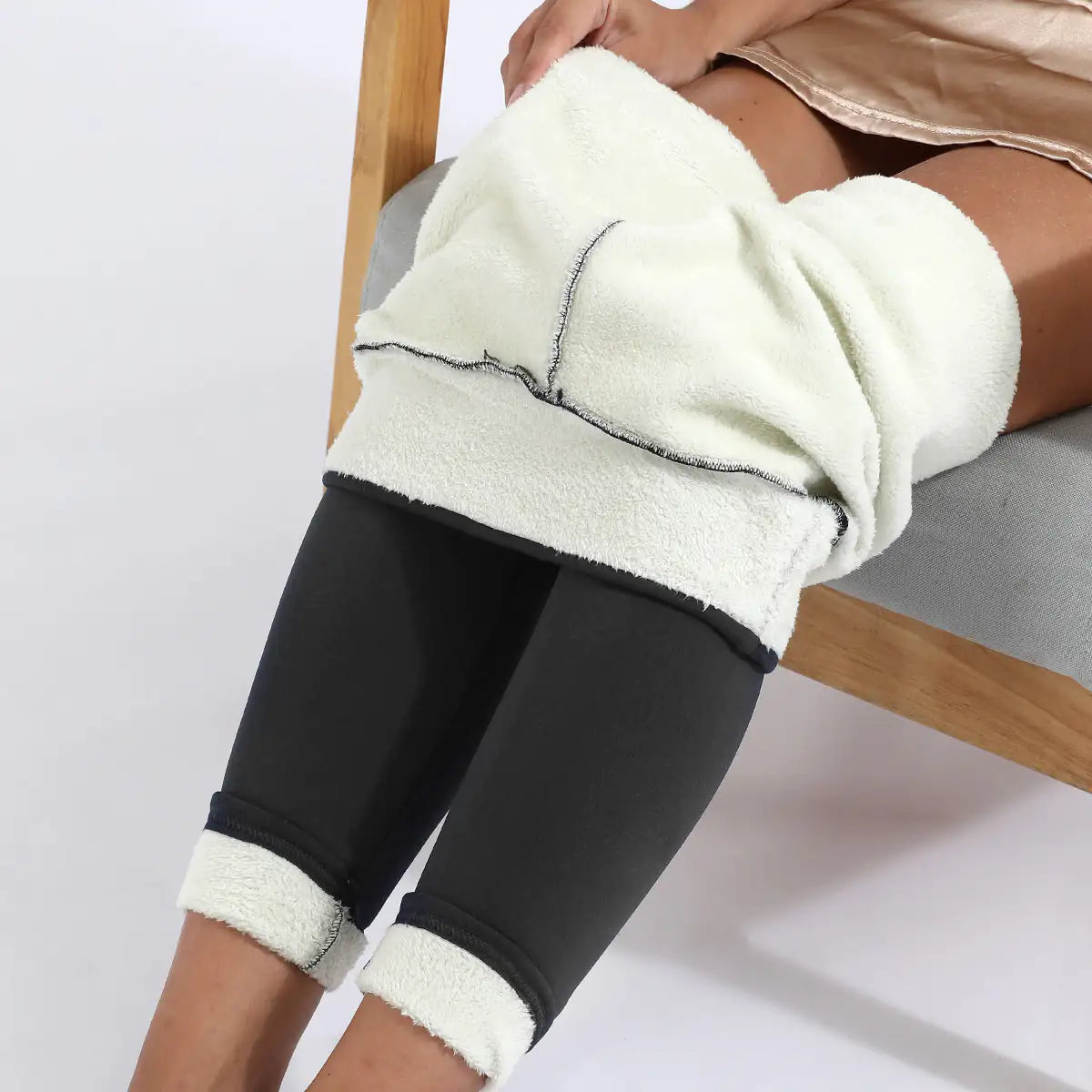 Winter Leggings Warm Thick High Stretch Lamb Cashmere Leggins Skinny Fitness Woman Pants Mimarta