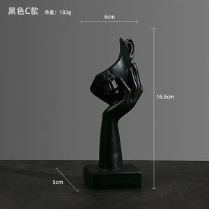 Abstract Character Statue - Nordic Luxury Desktop Decor Mimarta