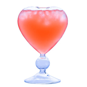 Heart-Shaped Cocktail Glasses Rieworkes