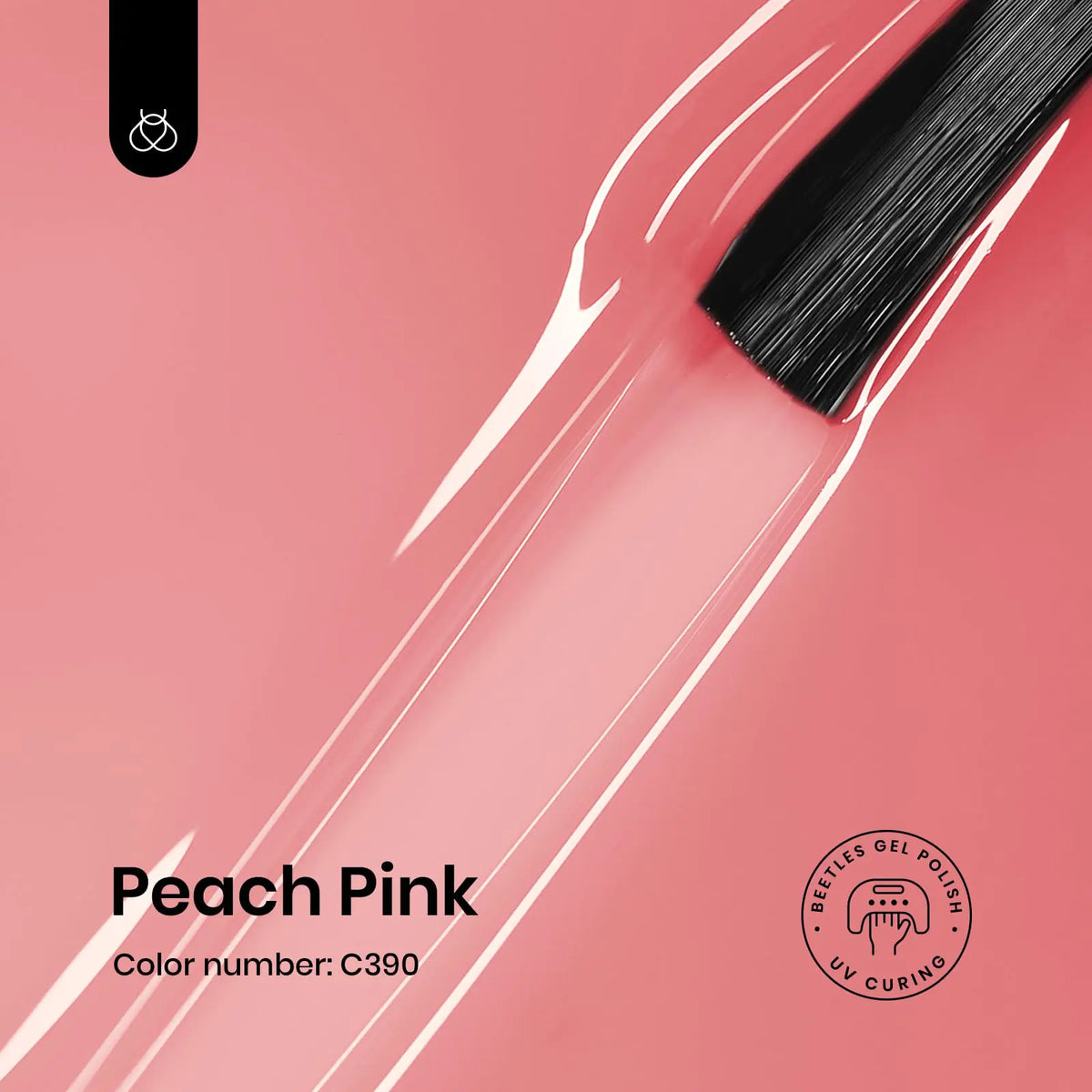 Beetles Nude Pink Gel Nail Polish, 15ml Pink Gel Polish Jelly Nude Color Translucent Nail Gel Soak Off U v LED Nail Lamp Sheer Gel Polish Nail Art Gel Gift for Girls and Women Peach Pink 0.51 Fl Oz (Pack of 1) Rieworkes