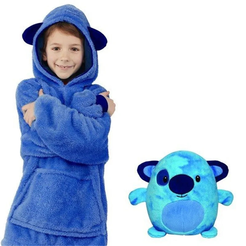 Children's Wearable Blanket Hoodie Rieworkes