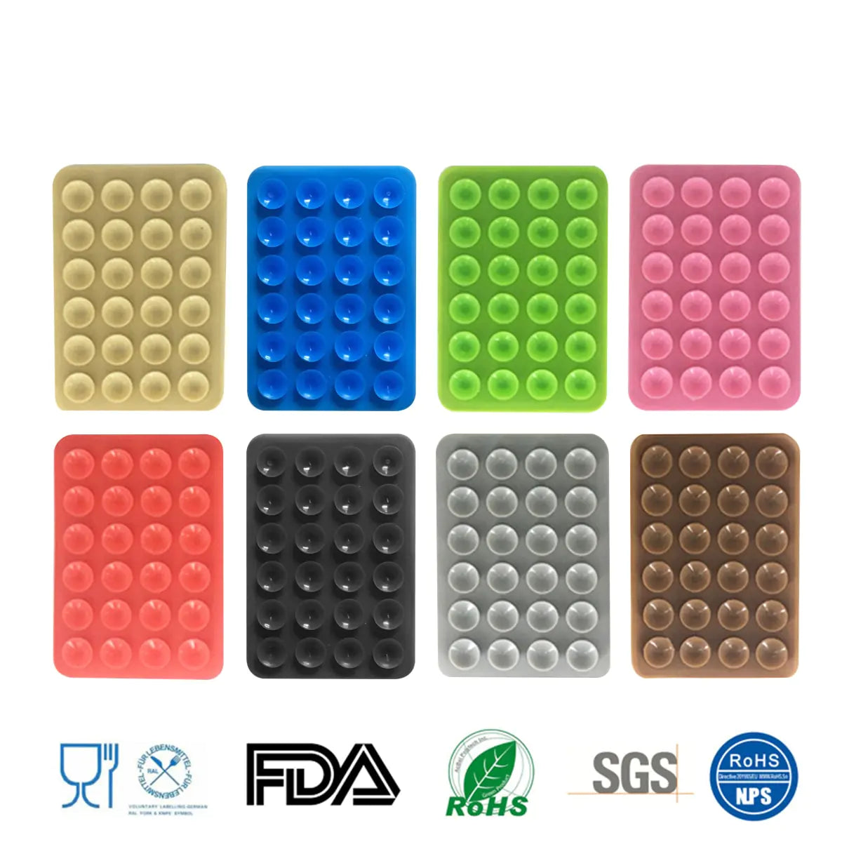 Phone Holder Suction Sucker Cup Mat Rieworkes