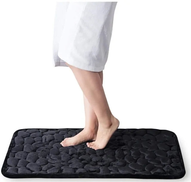 Non-Slip Embossed Bathroom Mat Rieworkes