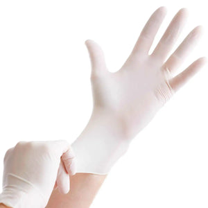 General Purpose Clear Vinyl Disposable Gloves Medium 50 pairs /100 pcs /Box Rieworkes