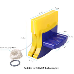 Magnetic Window Cleaner Glass Brush Tool Double Side Glass Wiper Rieworkes