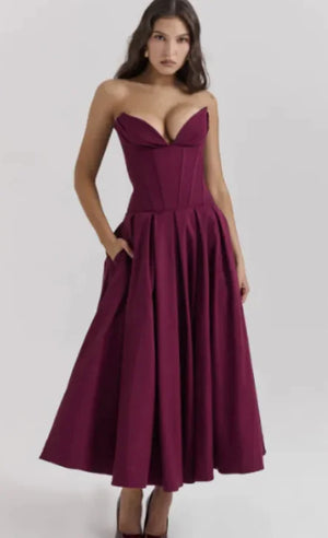 Fashionable New Tube Top Dress For Women Rieworkes