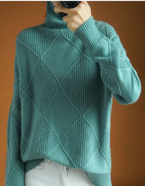 Knitwear Autumn And Winter Long-sleeved Outer Wear Bottoming Shirt Rieworkes