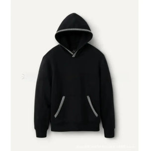 Fleece-Lined Hooded Earth Tone Pullover Rieworkes