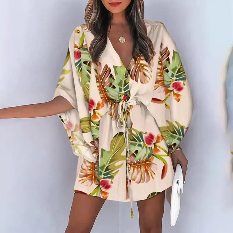 Vestido Mini de Yoga para Mulheres Rieworkes