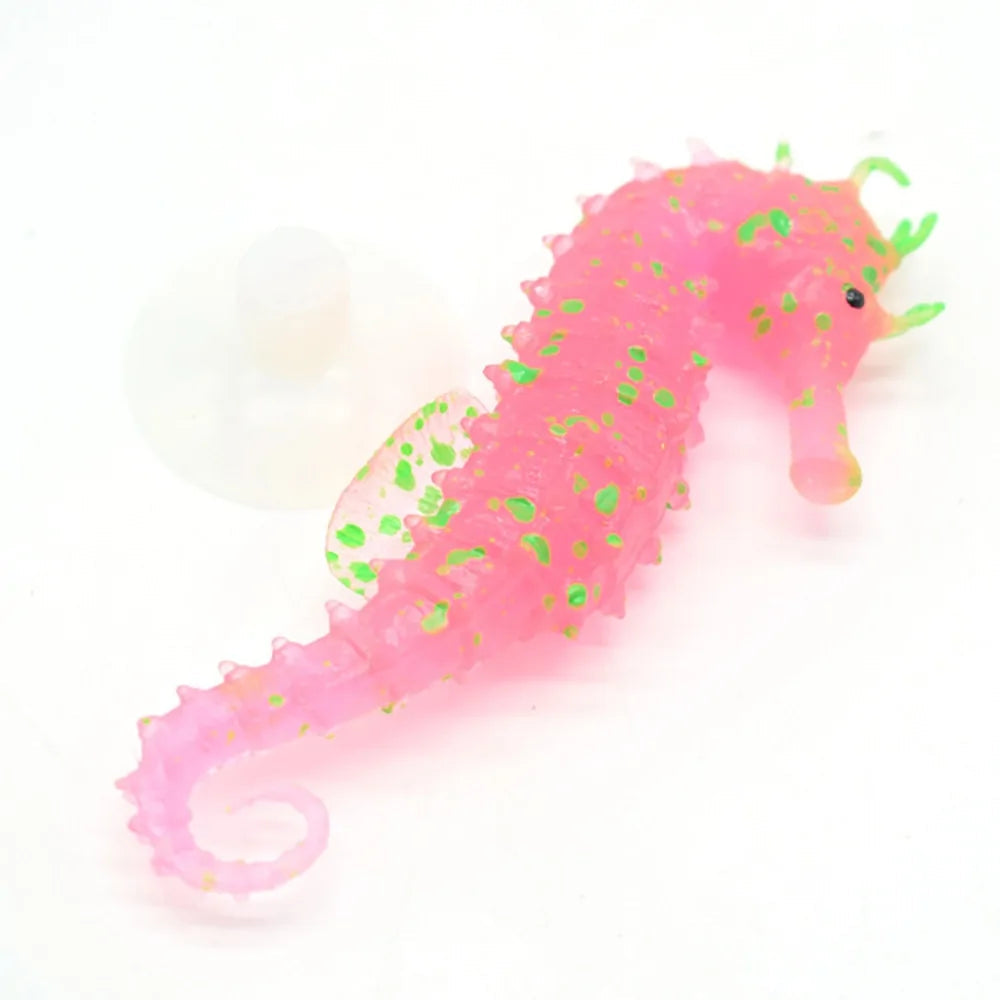 Luminous Seahorse Aquarium Decoration Rieworkes