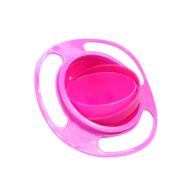 Flying Saucer Bowl with 360-Degree Spill Proof Design Mimarta