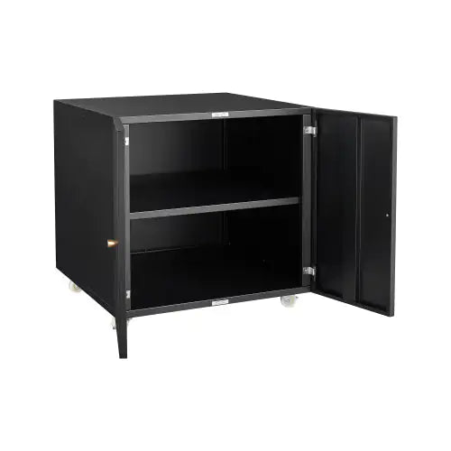 Office Furniture Copy Cabinet Black 2 Door Steel Copy Rack Mobile Dock Document Printer Rack Mimarta