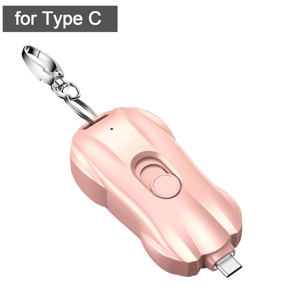 Compact Keychain Emergency Phone Charger Power Bank Rieworkes