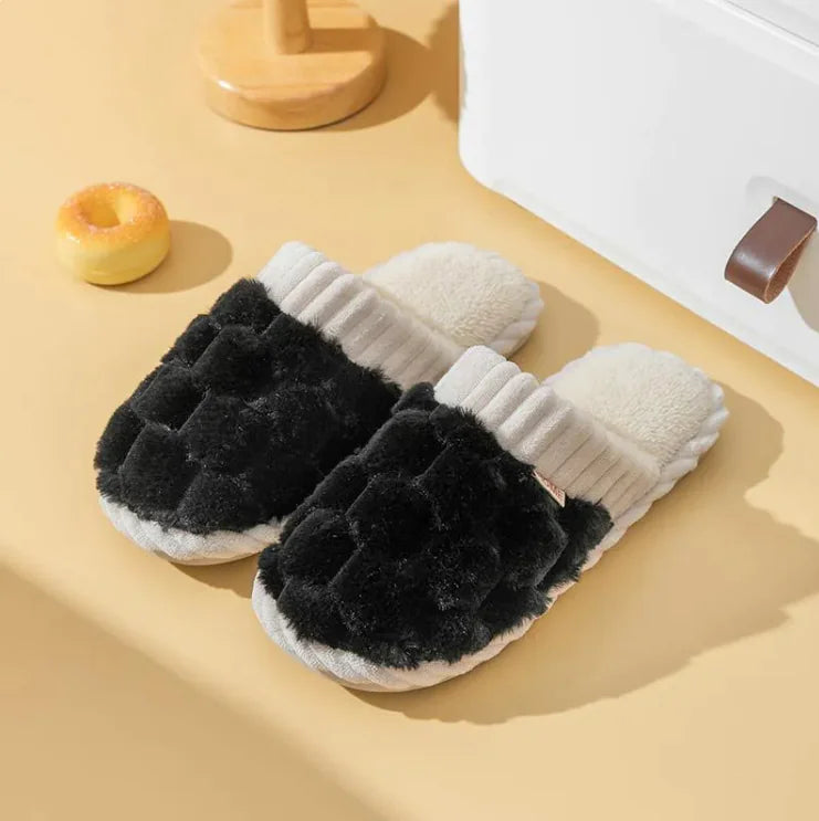 Cozy Cotton Winter Slippers for Women Rieworkes