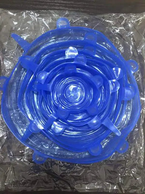 Silicone Stretch Lids Reusable Airtight Food Wrap Covers Rieworkes