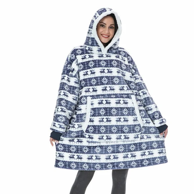 Winter Oversized Hoodies Women Rieworkes
